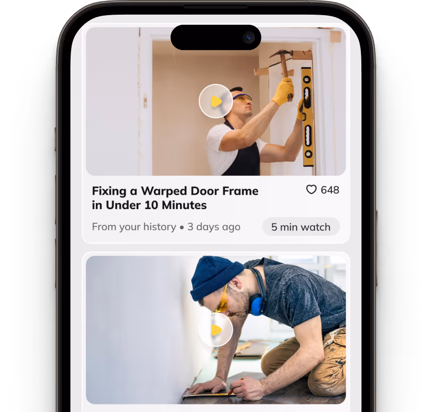 Micro guidance in the TradeCraft app